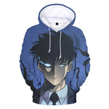 Hoodie Solo Leveling Full Print Sung Jin-Woo