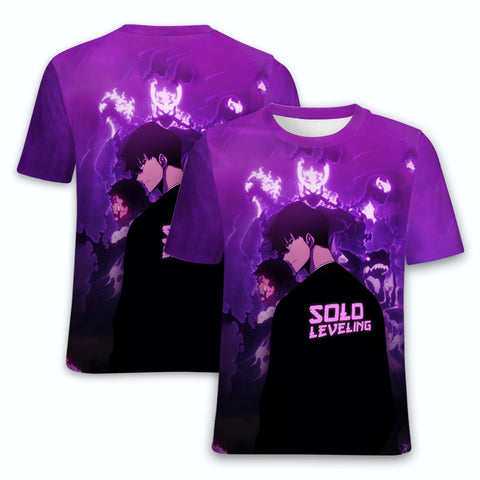 T-shirt Solo Leveling 2023 3D Print 9