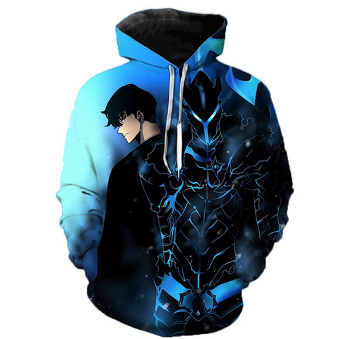 Hoodie Solo Leveling 3D Print Igris